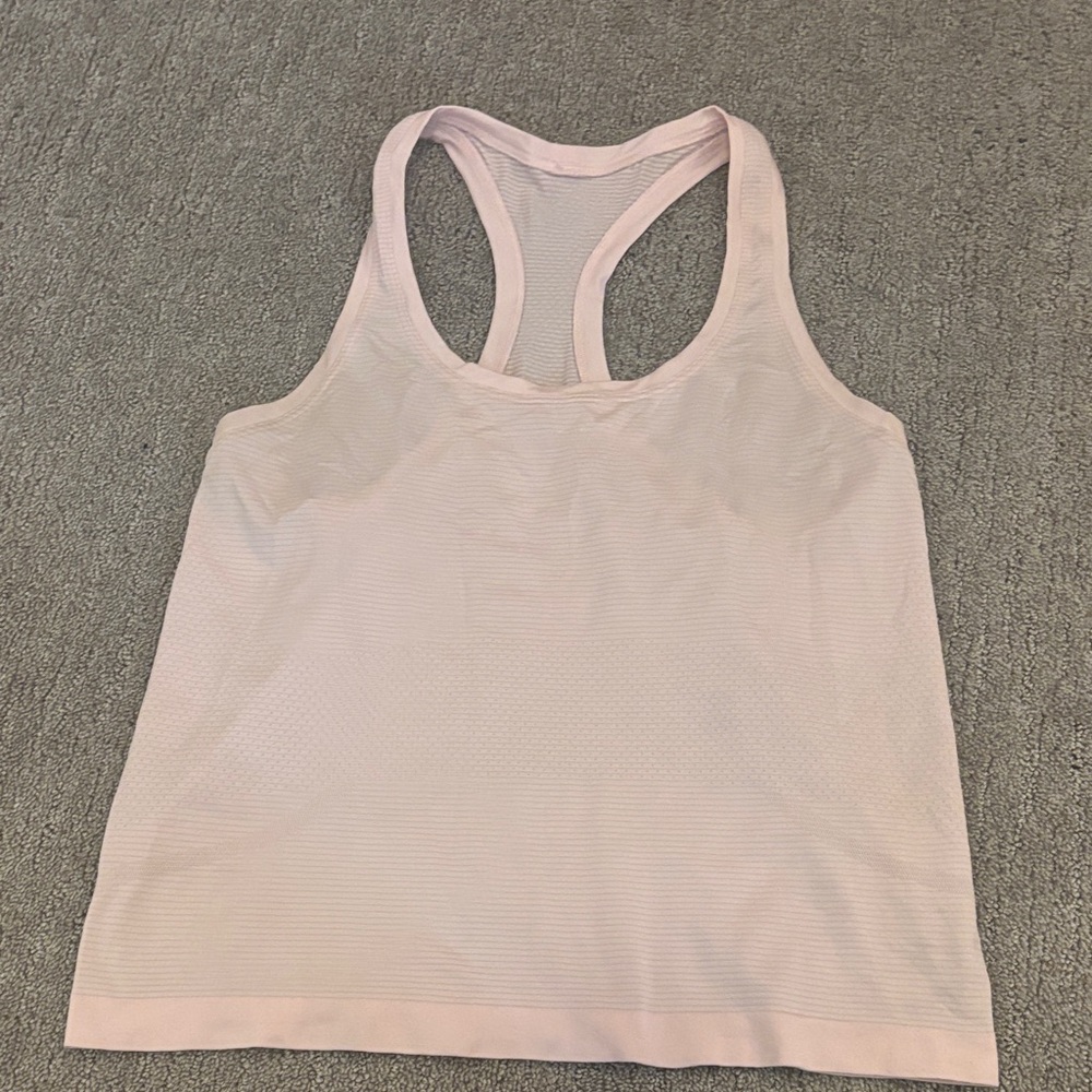 Pink Racerback Tank Top